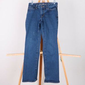 Eddie Bauer Curvy Boot Cut Medium Wash Jeans Womens 2